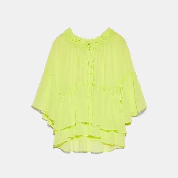 Zara | Ruffled Blouse - Picture 2 of 5